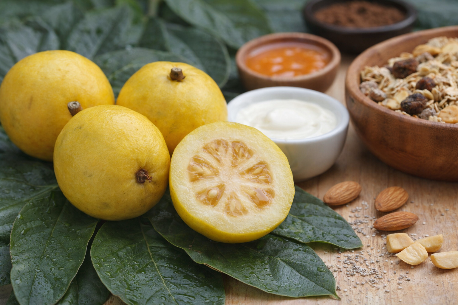 Arazá fruta amazónica amarilla