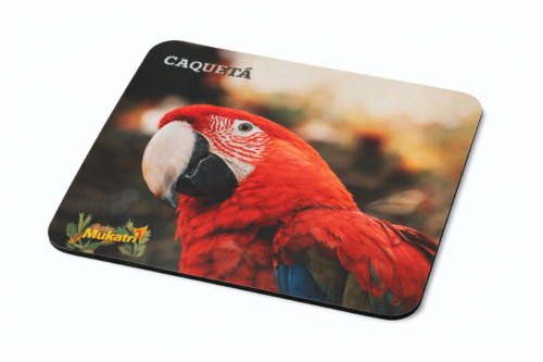 Mouse pad amazónico Mukatri guacamaya Caquetá